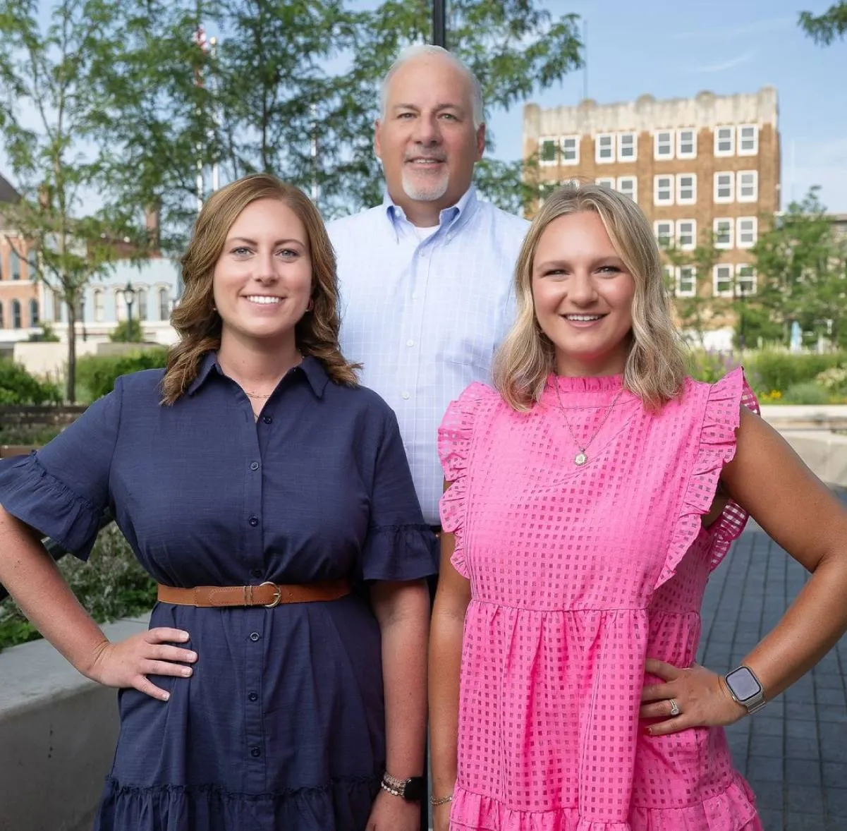 Gary Nolley, Heather Wilson, and Ashley Livezy